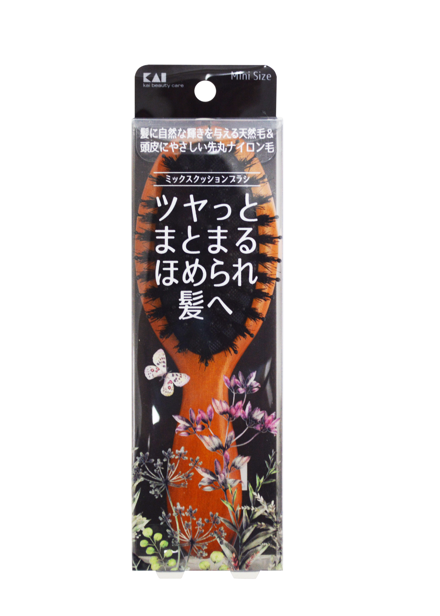 貝印 ミニミックスクッションブラシ