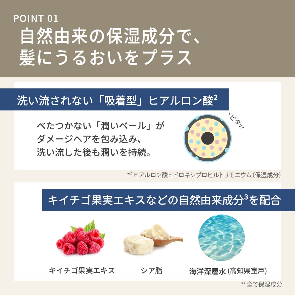 シャンプー&トリートメント各1000ml+洗い流さないアウトバストリートメント(クリーム)