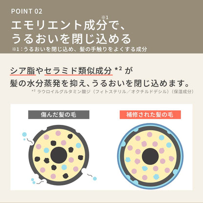 シャンプー&トリートメント各1000ml+洗い流さないアウトバストリートメント(クリーム)