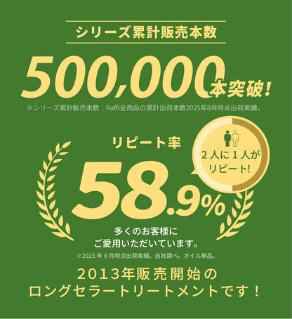 Raffiアウトバス洗い流さないトリートメント オイル