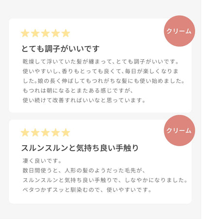 Raffiアウトバス洗い流さないトリートメント（ クリーム & オイル ）2点セット150ml